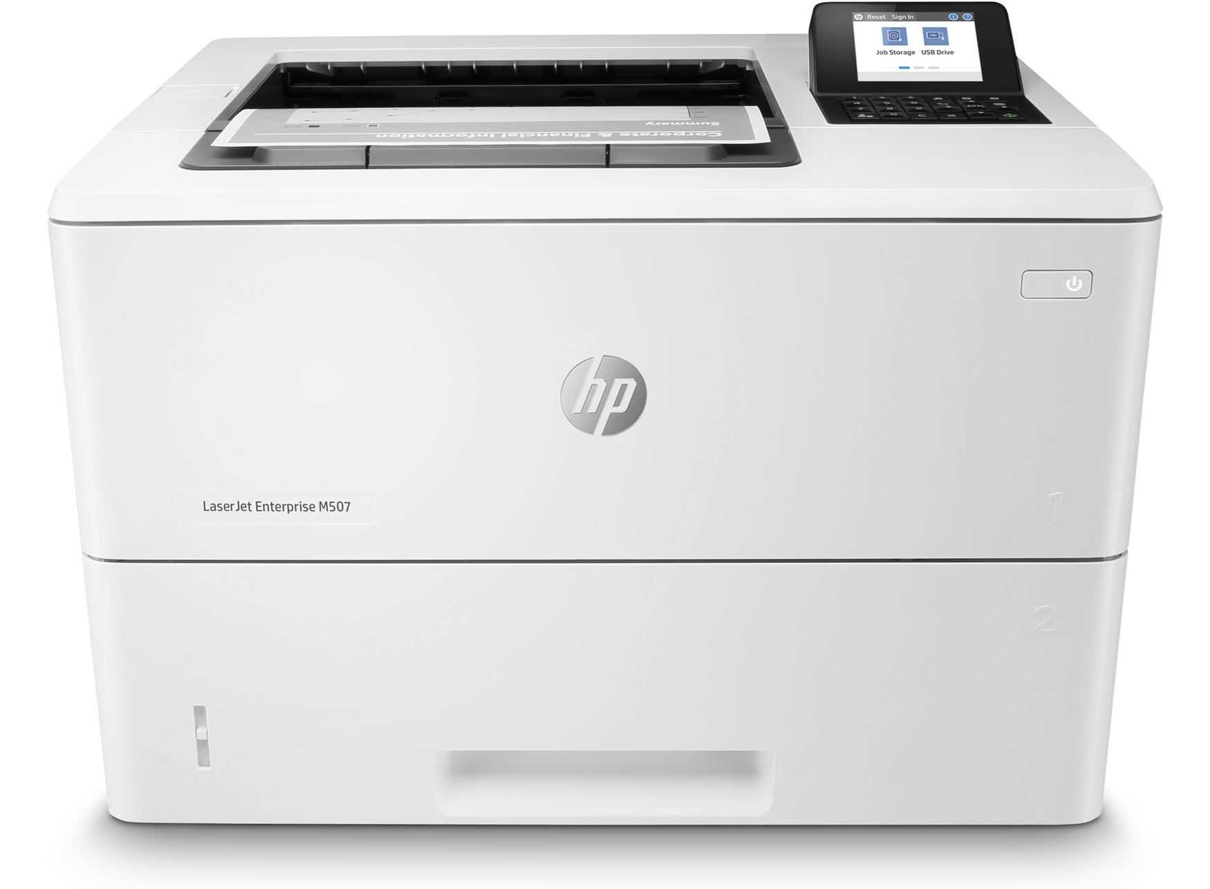 מדפסת ‏לייזר LaserJet Enterprise M507dn‎ HP