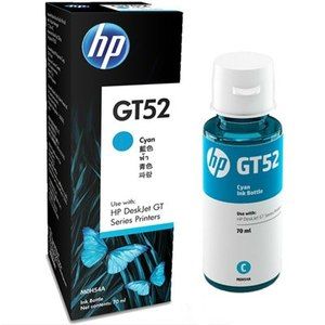בקבוק דיו כחול מקורי HP GT52 M0H54AE