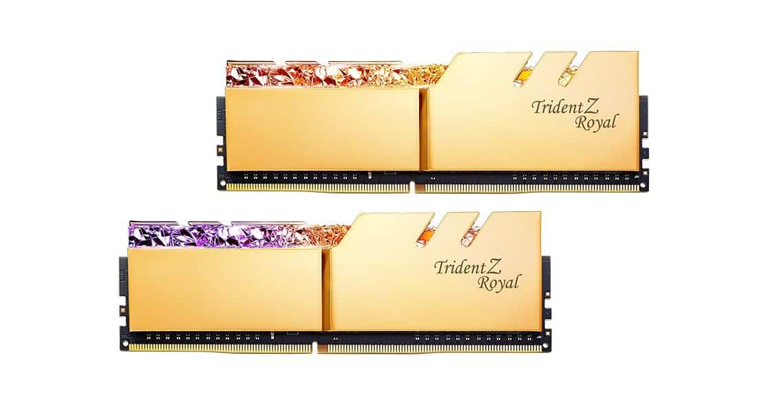 זיכרון למחשב נייח G.Skill DDR4 16GB 3200Mhz F4-3200C16D-16GTRG