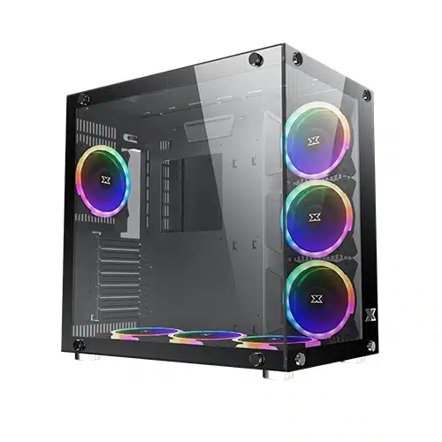 מארז מחשב Aquarius Plus RGB כולל ספק כוח 600W