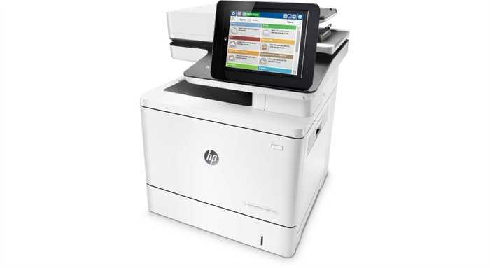 מדפסת ‏לייזר HP Color LaserJet Enterprise MFP M577dn