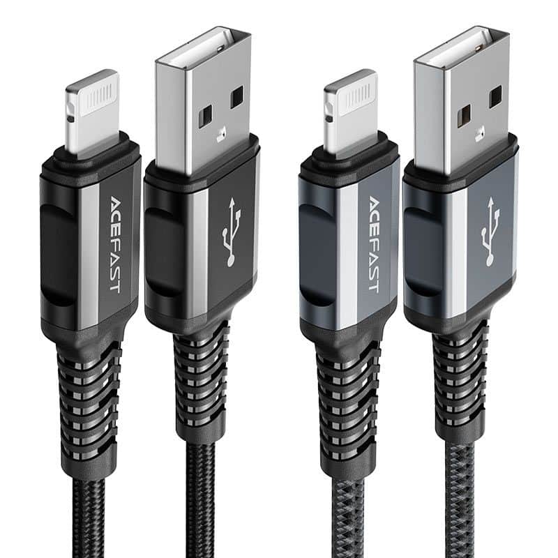 GC1-02 USB-A to Lightning aluminum alloy charging data cable