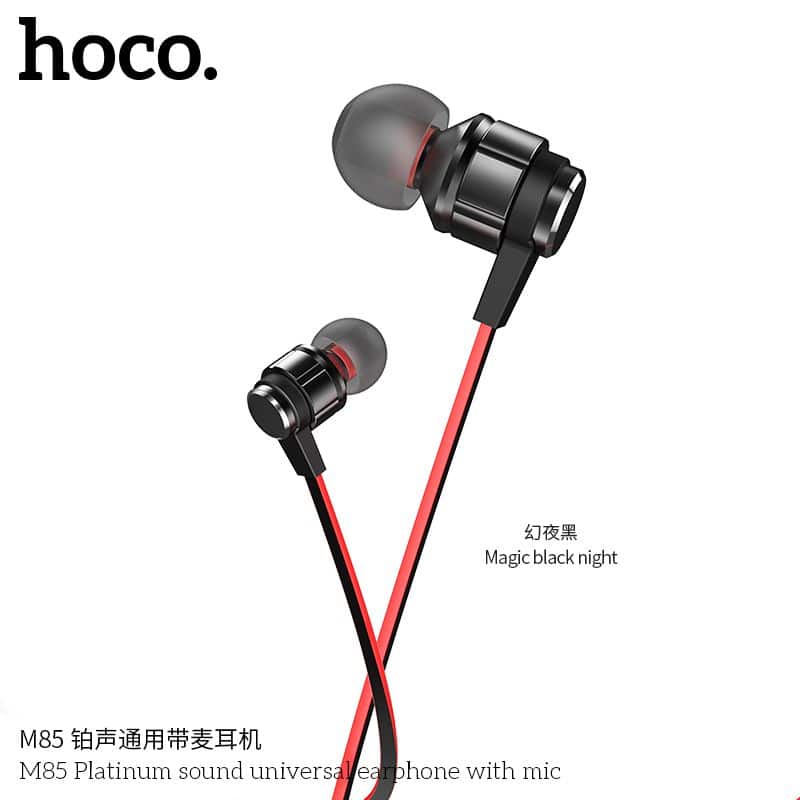 M85B Platinum sound universal earphone with mic