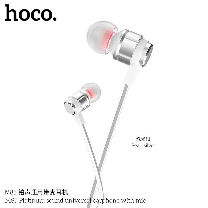 M85S Platinum sound universal earphone with mic