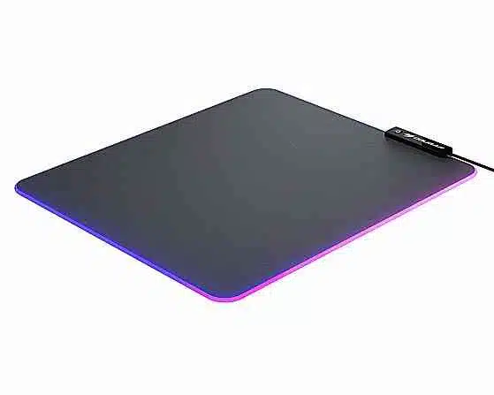 משטח לעכבר מסדרת הGaming של Cougar דגם PAD-NEON-RGB