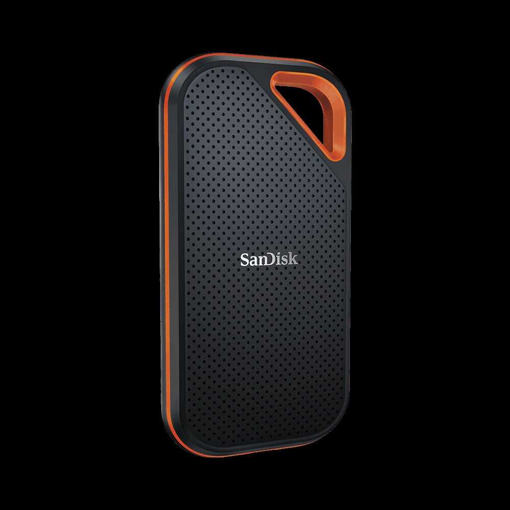 דיסק SSD חיצוני נייד סאנדיסק SanDisk Extreme Portable SSD SDSSDE61-2T00-G25 2TB