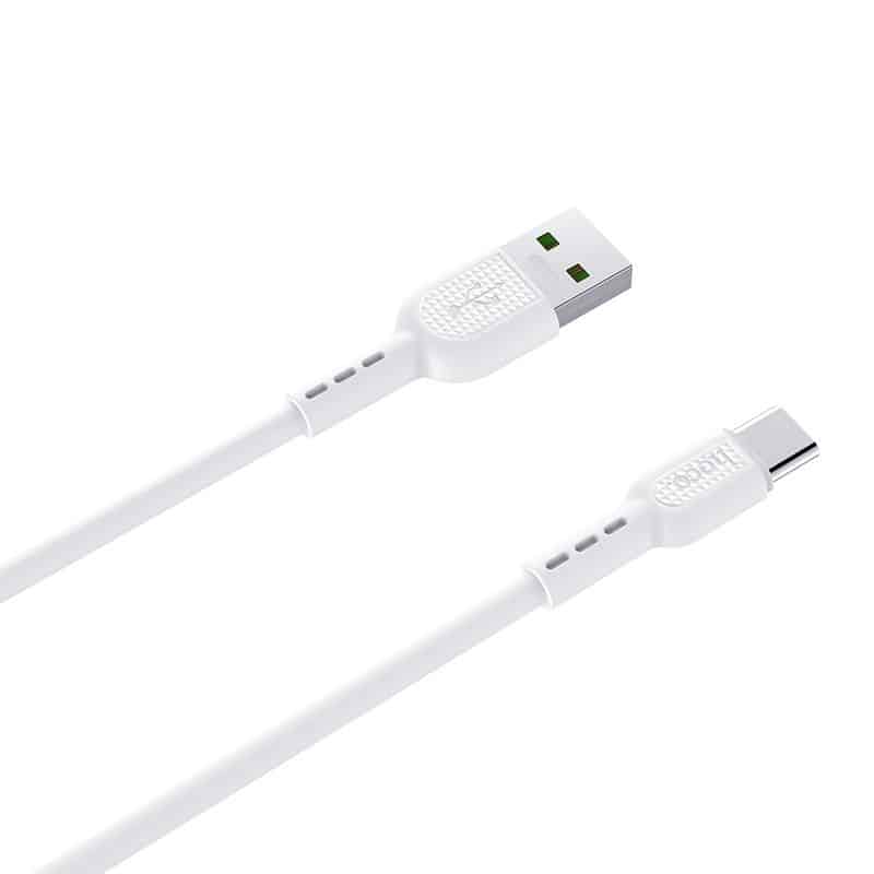 X33A Type-C 5A Surge charging data cable – white