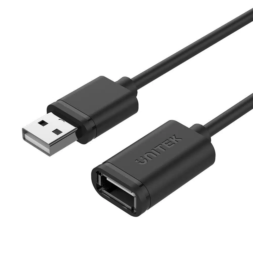 3M, USB2.0 Type-A (M) to Type-A (F)