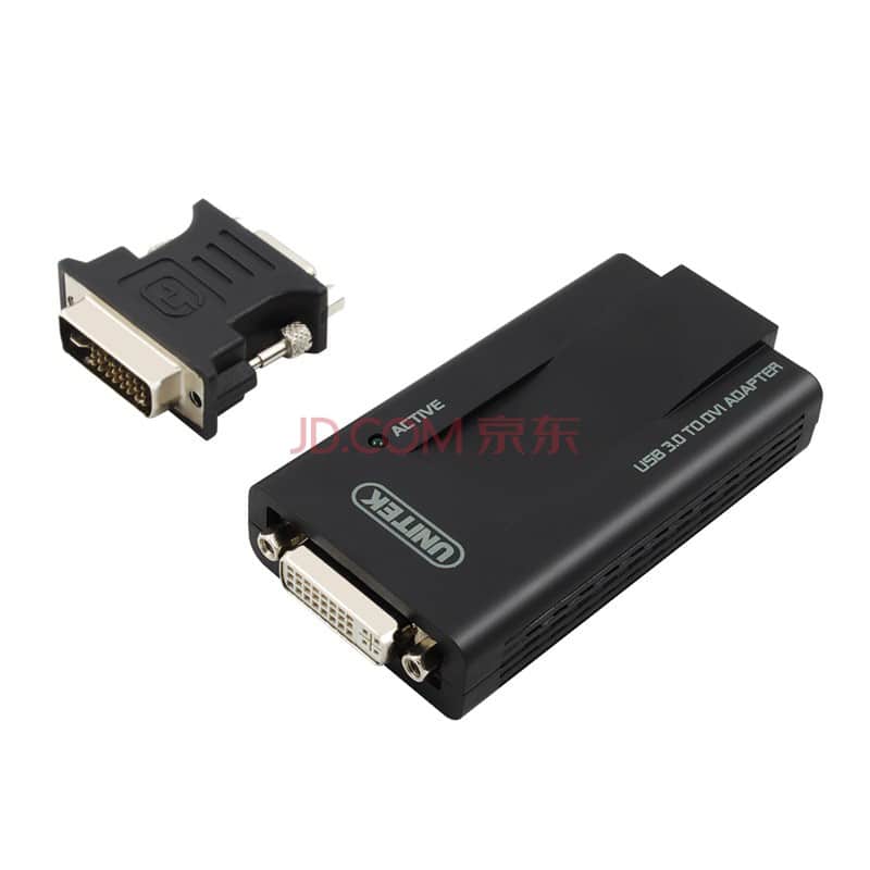 UNITEK Y-3801 USB 3.0 to DVI VGA 1080p Full HD Adapter Converter