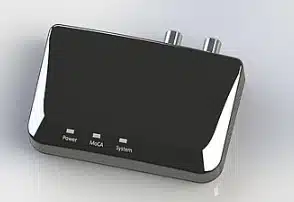 מוקה מתאם רשת על גבי כבל אנטנה קואקס MoCA 2.5 Network Adaptor 2.5Gbps