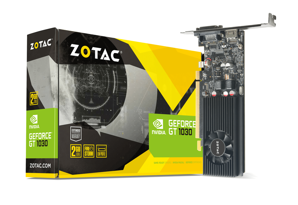 כרטיס מסך - ZOTAC GeForce® GT 1030 2GB