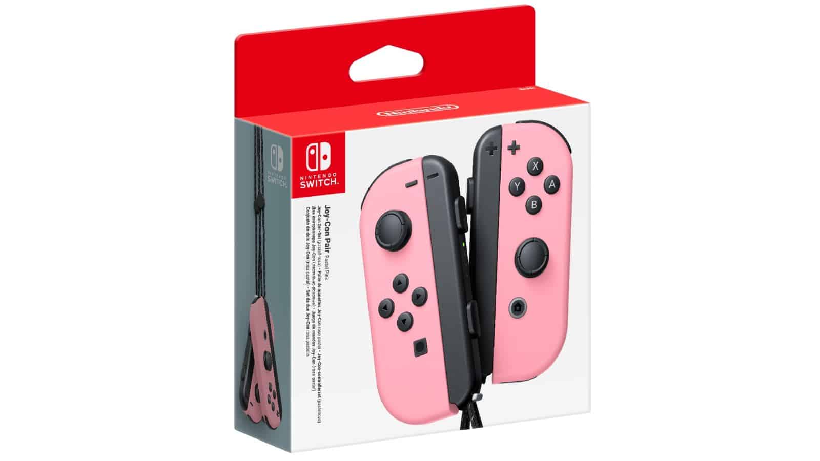 בקרי שליטה Nintendo Switch Joy-Con Pair Pastel pink