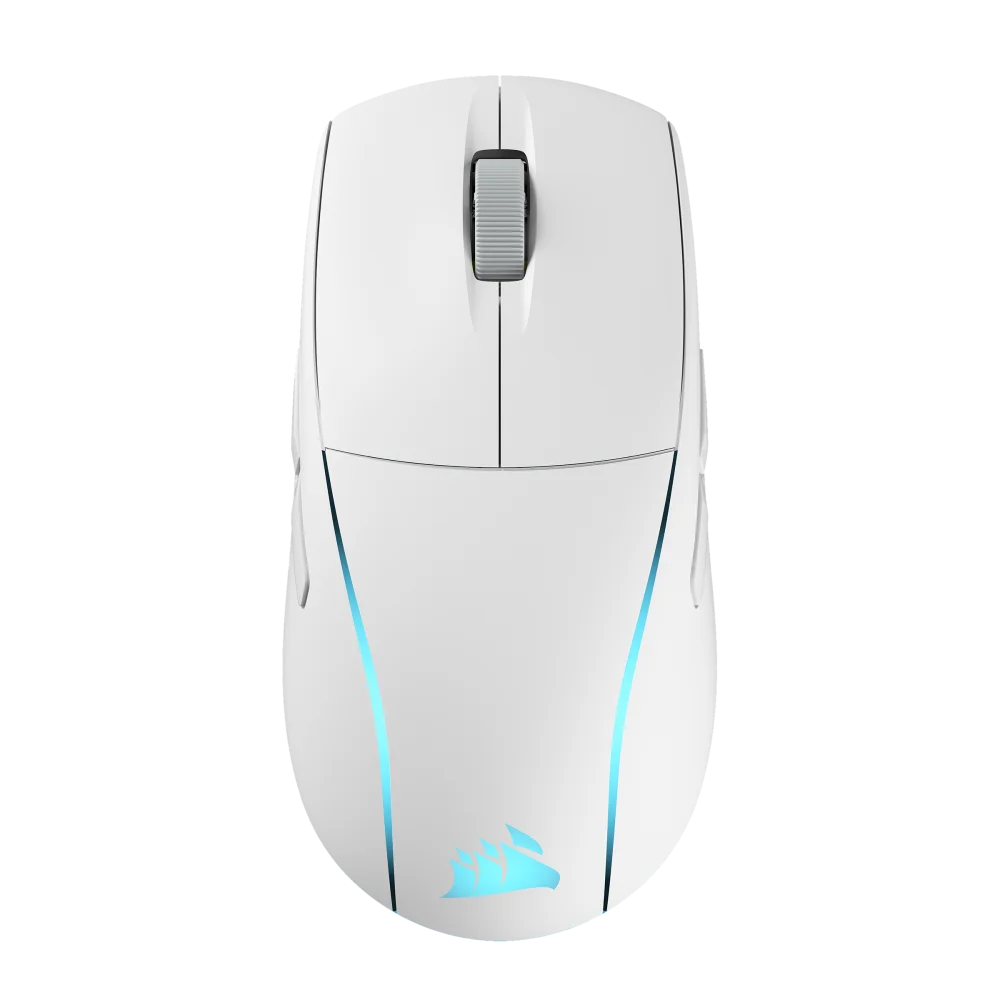 עכבר גיימינג אלחוטי לבן CORSAIR M75 WIRELESS Lightweight RGB