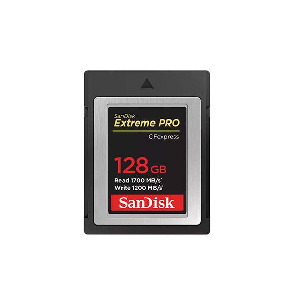 כרטיס זיכרון Extreme Pro CFexpress בנפח 128GB מבית SanDisk דגם SDCFE-128G-GN4NN