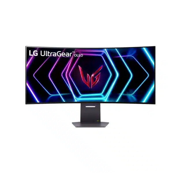 מסך ''39 גיימינג קעור OLED 240Hz UltraGear™ WQHD תוצרת LG דגם: 39GS95QE-B