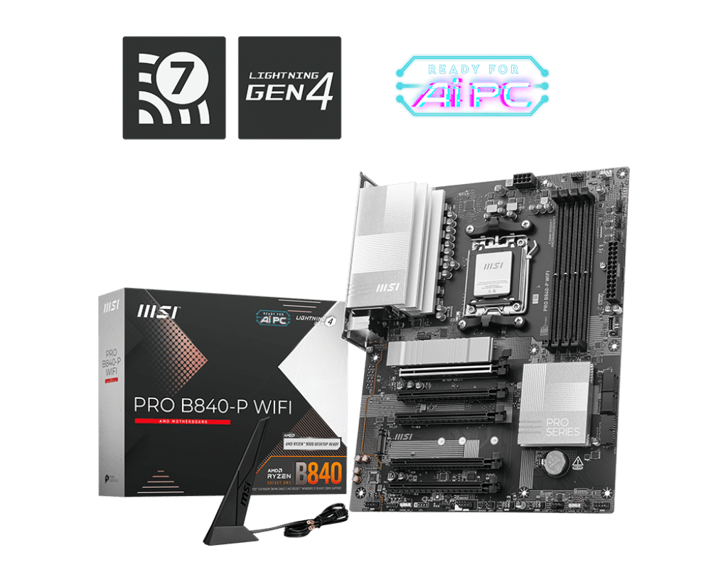 לוח אם MSI PRO B840-P WIFI