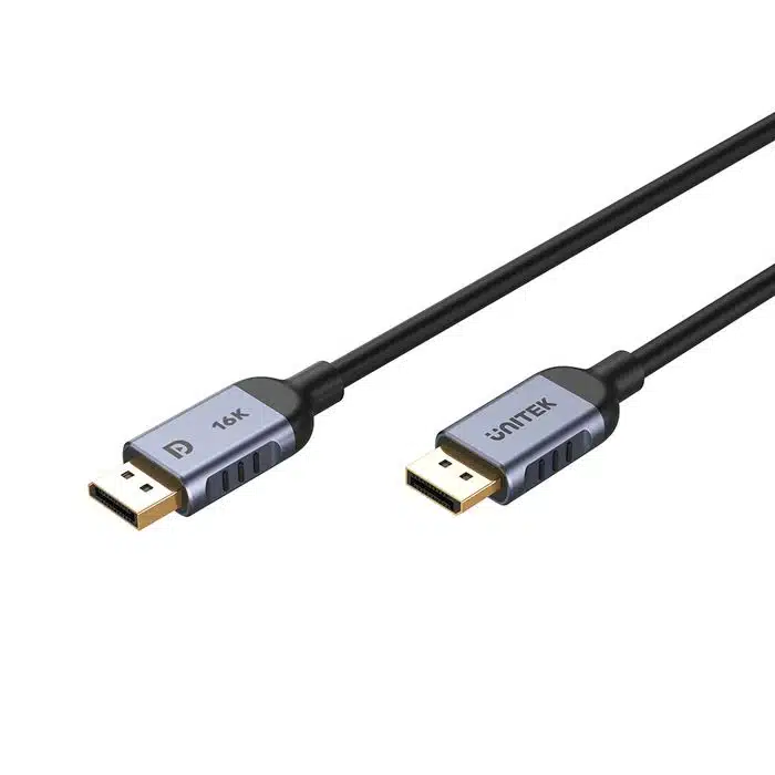 C1626GY01-1M - כבל Displayport ל- Displayport ברזולוציה עד 16K@60Hz באורך 1 מטר