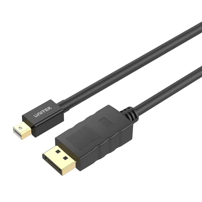 Y-C612BK - כבל Mini DisplayPort לחיבור DisplayPort 1.2 באורך 3 מטר