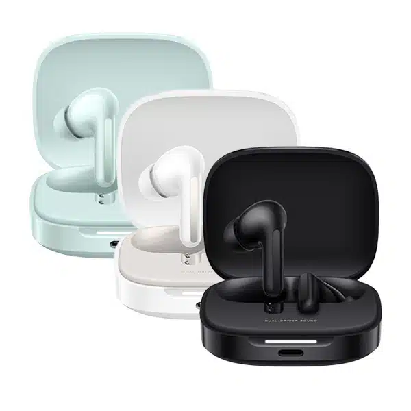 אוזניות TWS שיאומי דגם Redmi Buds 6 בצבע לבן