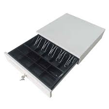 מגירת כסף לקופה KER-410W צבע שמנת / לבן