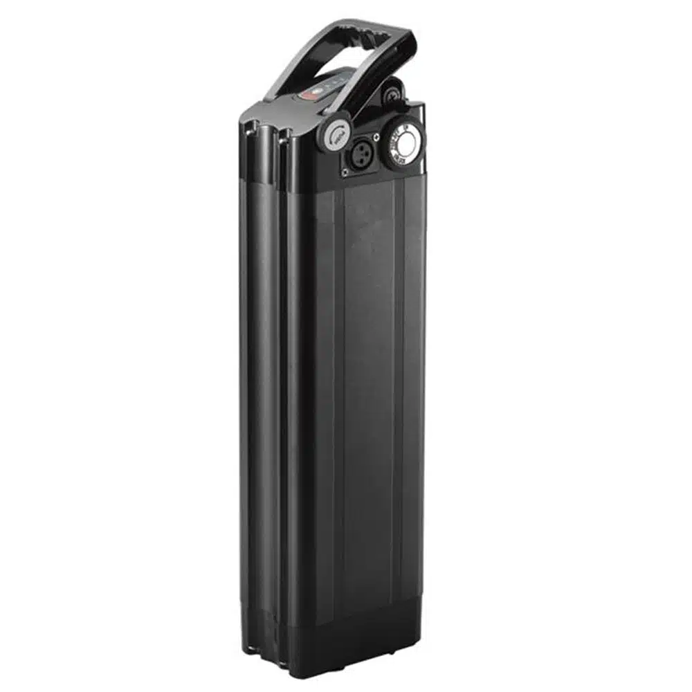 סוללה נטענת קצרה וקלה לאופניים חשמליים 48V 15A 3C 380mm