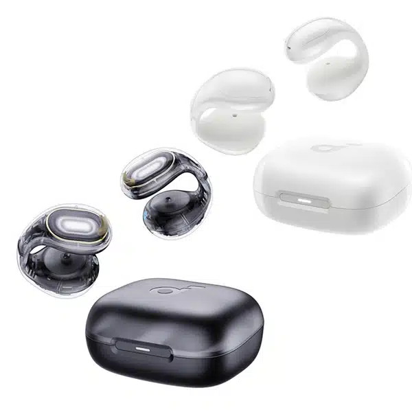 אוזניות Soundcore C30i Open Ear Clip-On בצבע שחור