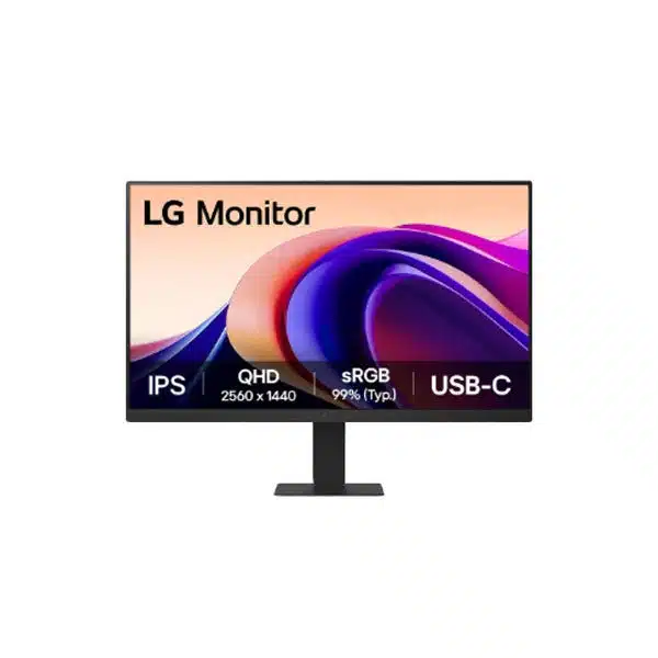 מסך מחשב ''23.8 QHD IPS with USB-C תוצרת LG דגם: 24U631A-B
