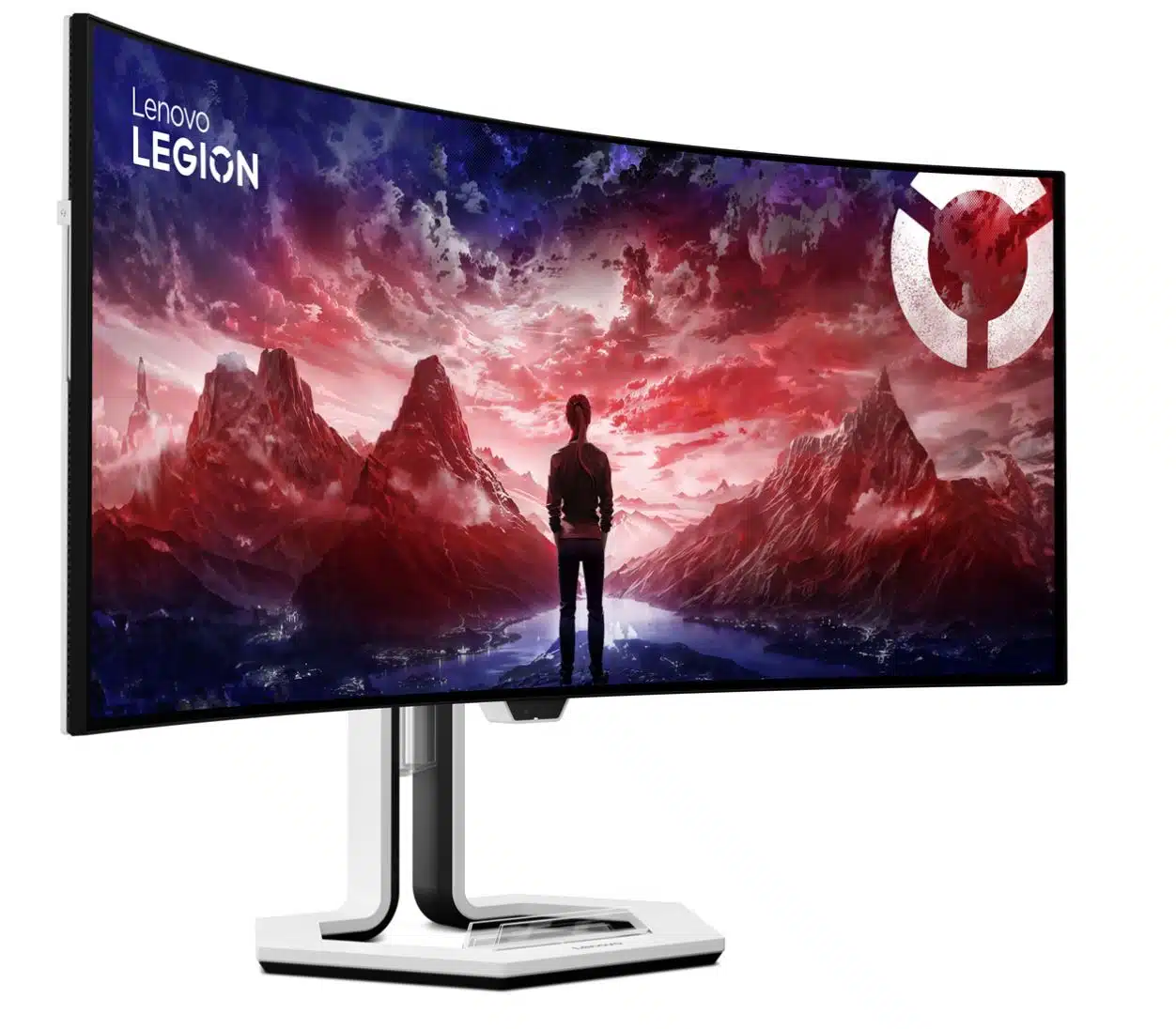 מסך מחשב לנובו Lenovo Legion PRO 34WD-10 34" Oled WQHD (3440x1440) Curved Gaming Monitor - 67C9UAC1IS