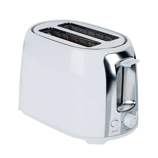 מצנם 2 פרוסות לבן מבית HEMILTON דגם HEM-1370 מבית המילטון