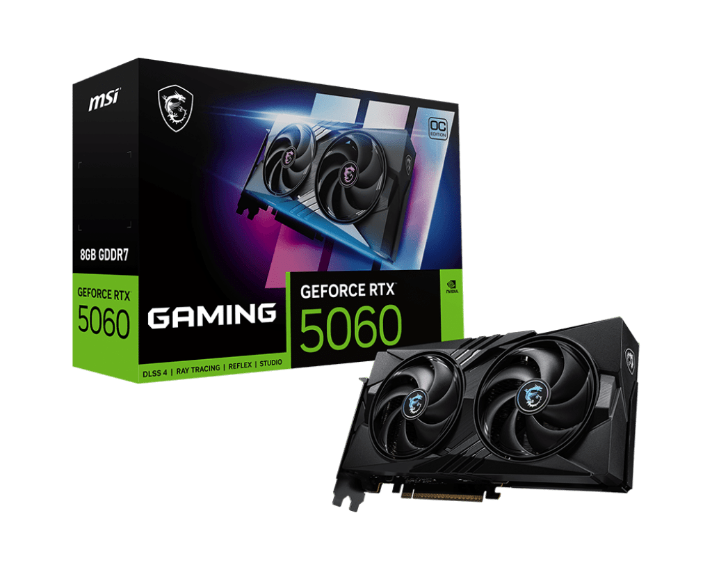 כרטיס מסך MSI GeForce RTX 5060 8G GAMING OC
