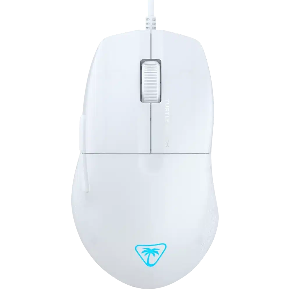 עכבר גיימינג חוטי Turtle Beach Pure SEL לבן – סופר־קל, מדויק ומואר