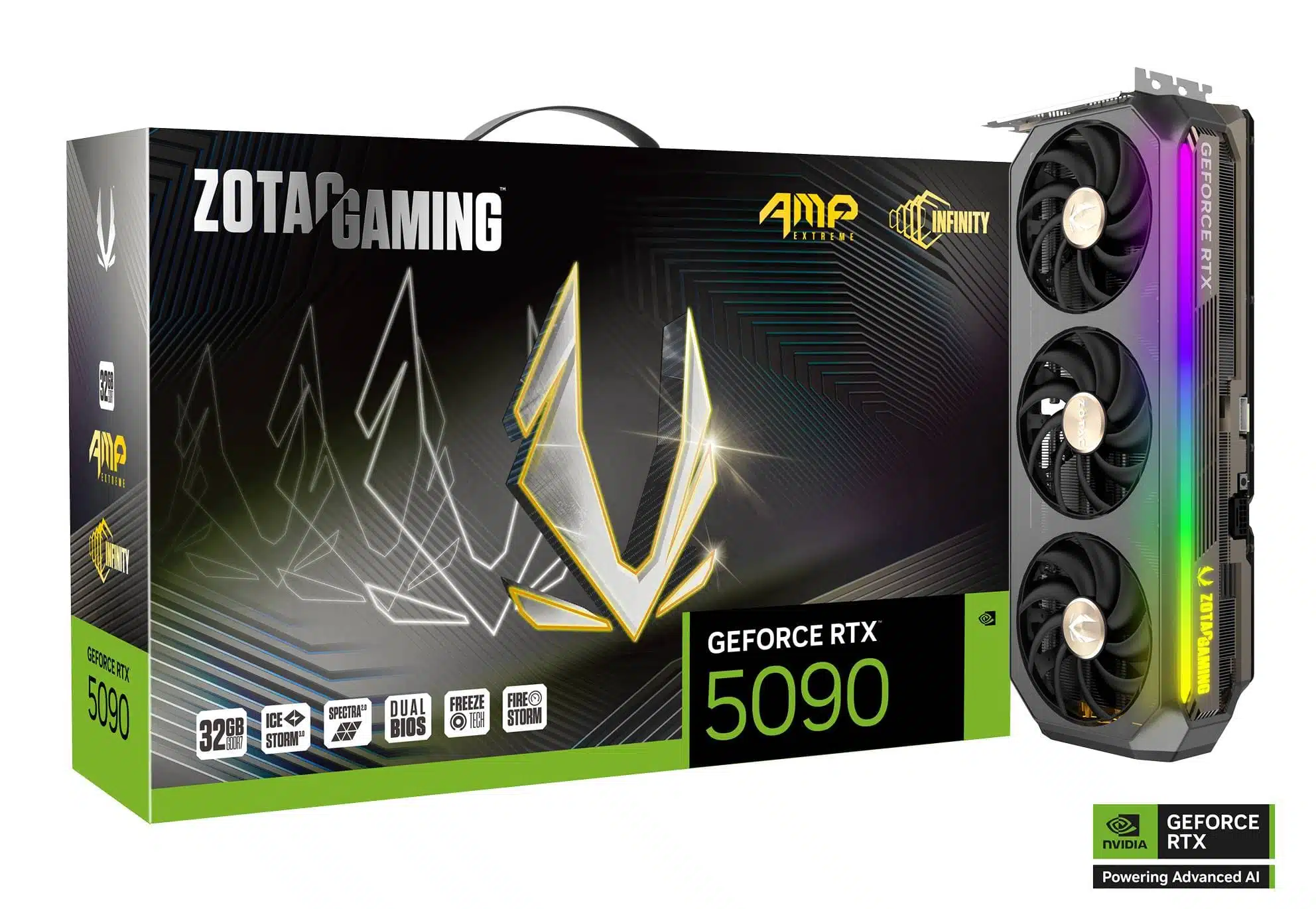 כרטיס מסך - ZOTAC GAMING GeForce RTX 5090 AMP Extreme INFINITY
