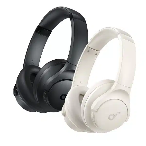 אוזניות קשת soundcore Q11i On-Ear בצבע לבן
