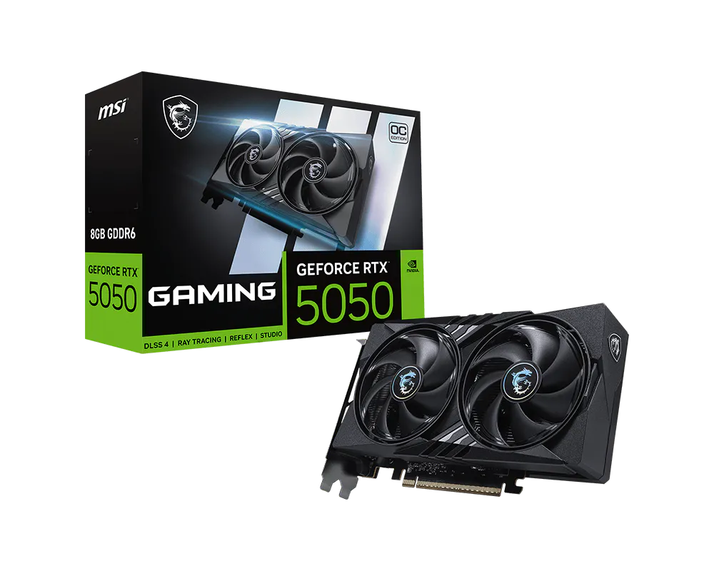 כרטיס מסך MSI RTX 5050 8G GAMING OC