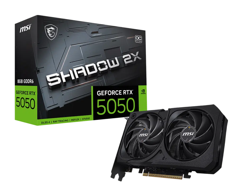 כרטיס מסך MSI GeForce RTX 5050 8G SHADOW 2X OC